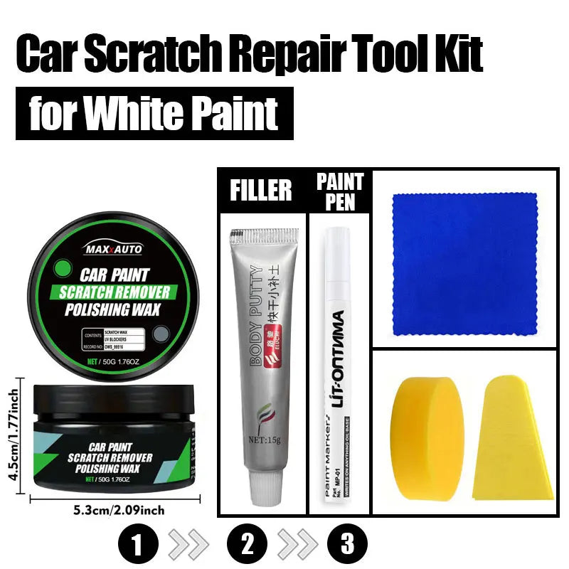 Upgraded Car Scratch Remover Kit Car Scratch Repair Paste Polishing Automotive Swirl Remover Anti Scratch Polish Wax