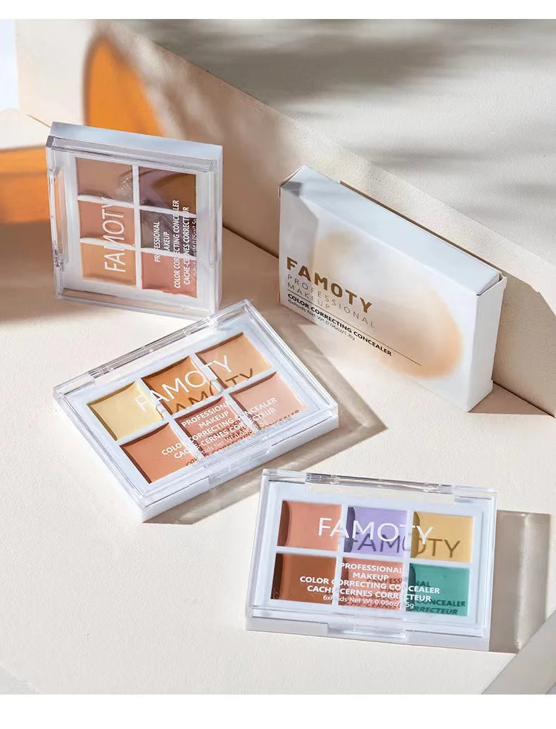 Nine-tone Concealer Spotty Acne Print Dark Eye Circles Tear Gap Brightening Skin Tone Lasts Forever