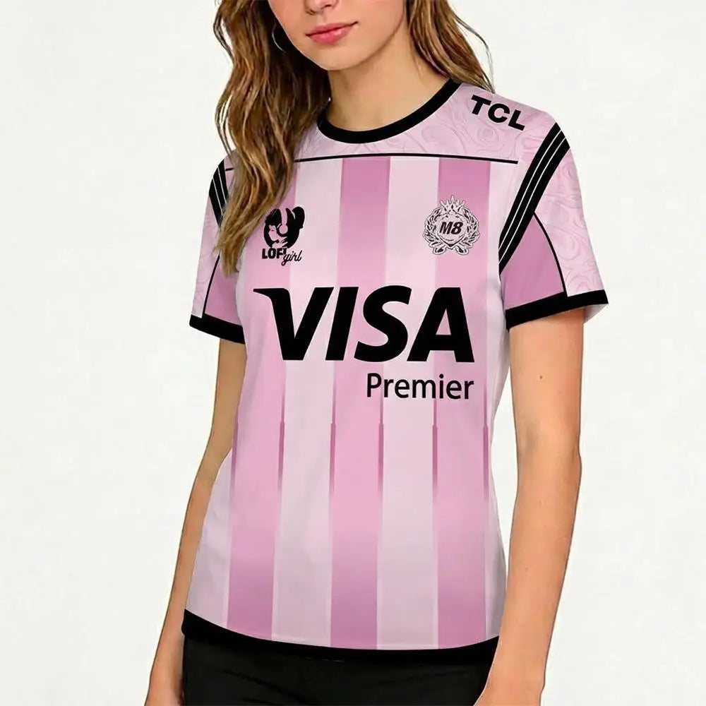 2026 New Gentle Mates Esports Jersey M8 Team Men's Sports Breathable Quick-Drying Uniform Unisex Streetwear Short-Sleeve T-Shirt