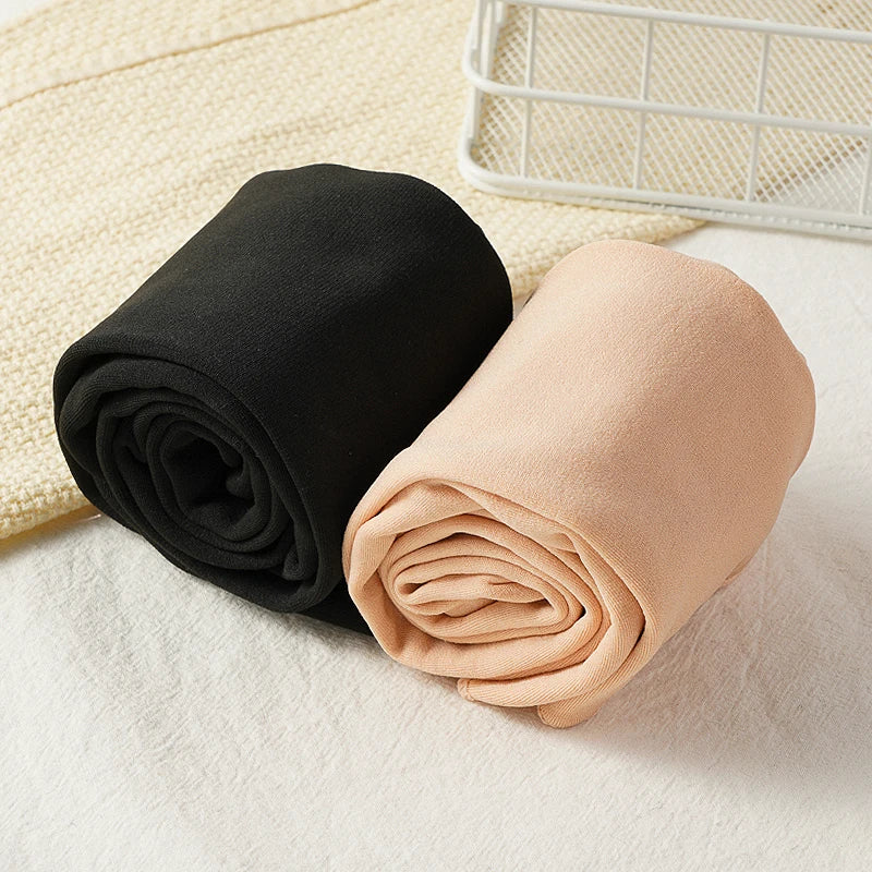 5 Pairs Women's Thick Velvet Warm Mid-tube Socks Winter Snow Socks Thermal Solid Color Home Sleep Floor Socks