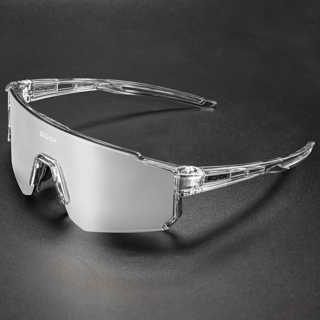 SCVCN Photochromic Sunglasses Outdoor Sports Bike Cycling Glasses Man MTB Climbing Glasses Women Driving Bicycle Eyewear New