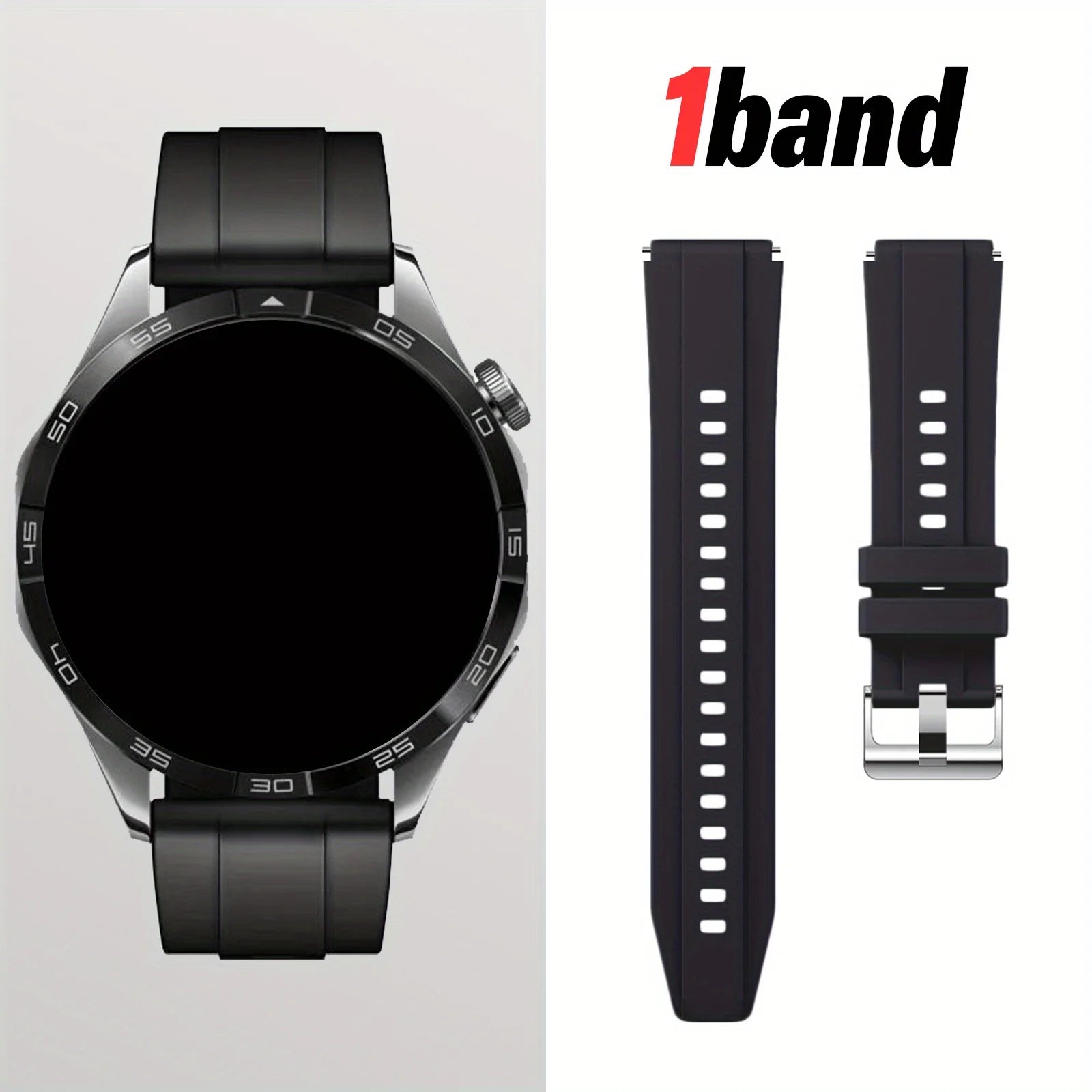 18/22mm Quick-Release Strap for Huawei Watch GT4, Soft Expandable Multi-Color, Minimalist Durable Smartwatch Accessory