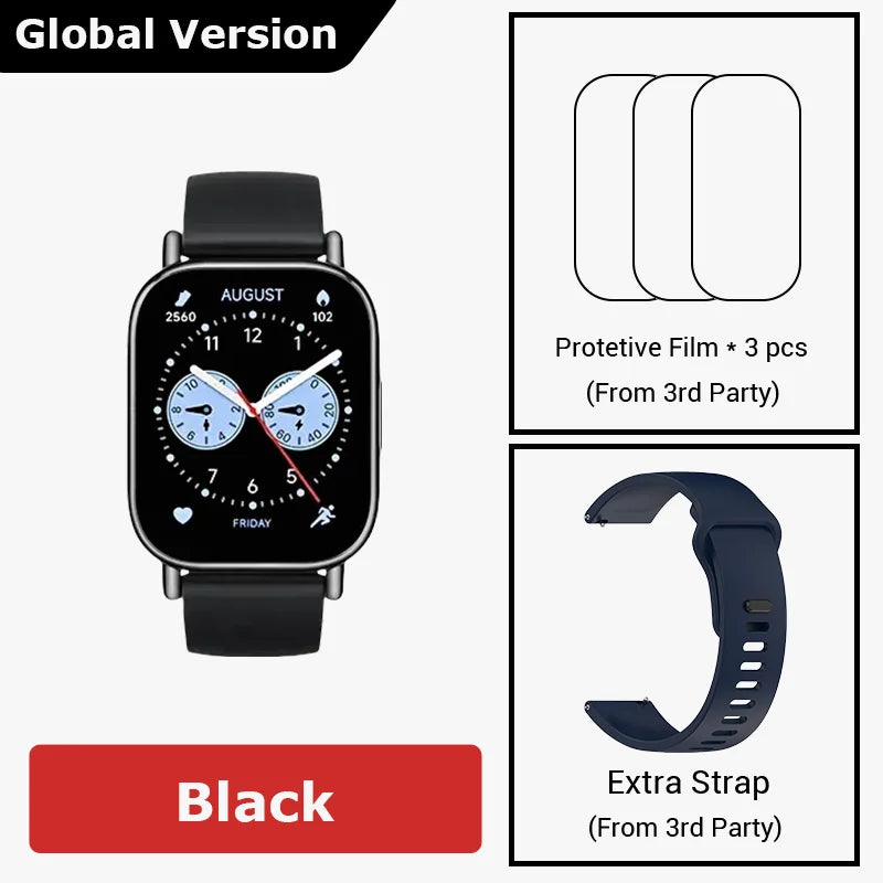 Xiaomi Redmi Watch 5 Lite Global Version 1.96'' AMOLED Screen Mi Smartwatch Bluetooth Calling GNSS 150+ Sport Modes  5ATM
