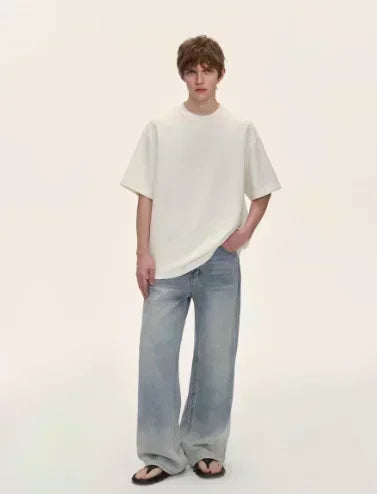 LZJSHOP2025gicechy Loose Summer Casual Light Luxury Short Sleeve Top New Round Neck Printed Same Style Letter Unisex T-Shirt