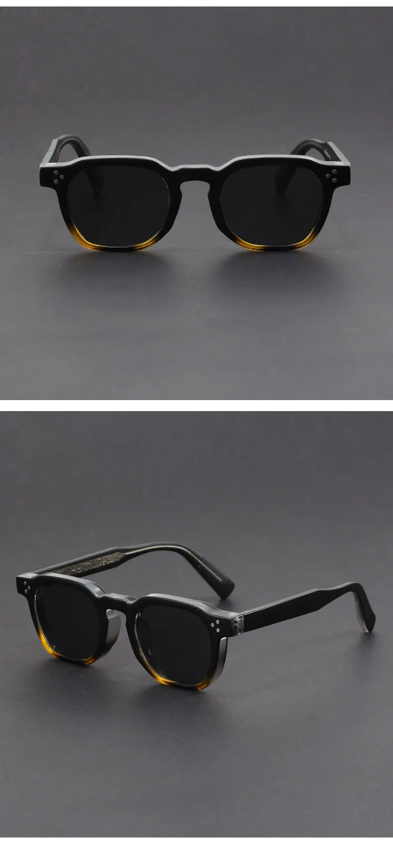 Boho Retro Polarized Sunglasses for Men Frame Polygonal Women's Sunglasses Outdoor High Quality Travel Glasses