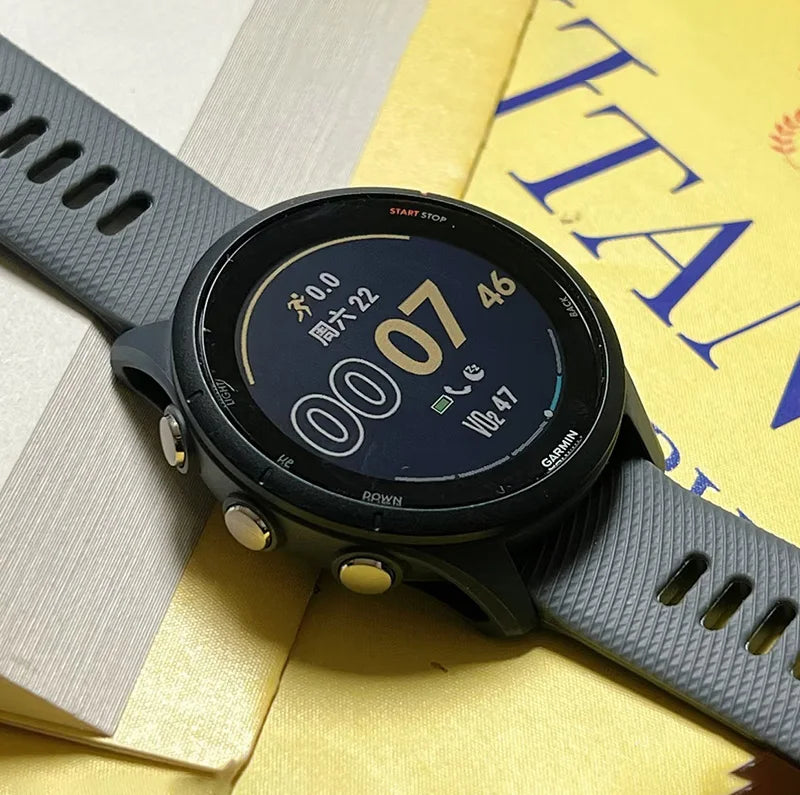 Garmin Forerunner 255 Garmin watch Garmin Sports Smartwatch 46mm 1.3'' Color Screen 14 Days Battery Life 4GB RAM NFC Bluetooth Wifi 5ATM Waterproof