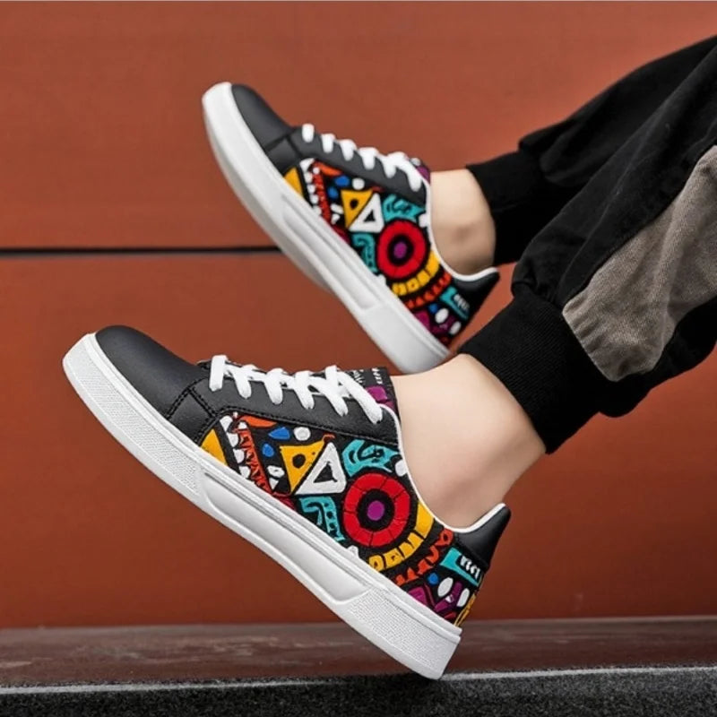 YRZL Womens Casual Sneakers Lightweight Skateboard Shoes for Men Soft Sole Comfortable Walking Shoes Unisex Fashion Sneakers