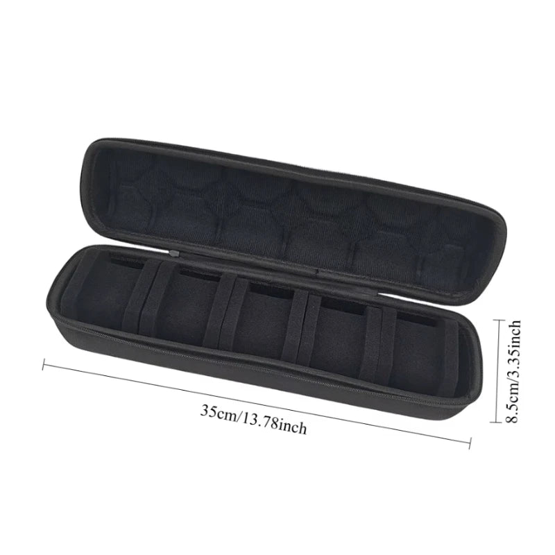 5/10 Slots Hard Shell Watch Storage Box, Carry Case, Display Organizer, Watch Box Holder Display Cabinet, Ideal for Gifts