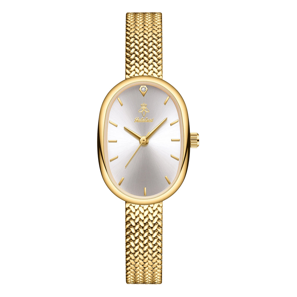 YaLaLuSi Brand Fashionable Women's Waterproof Quartz Bracelet Watch: Minimalist Design for Girls reloj mujer watch for ladies