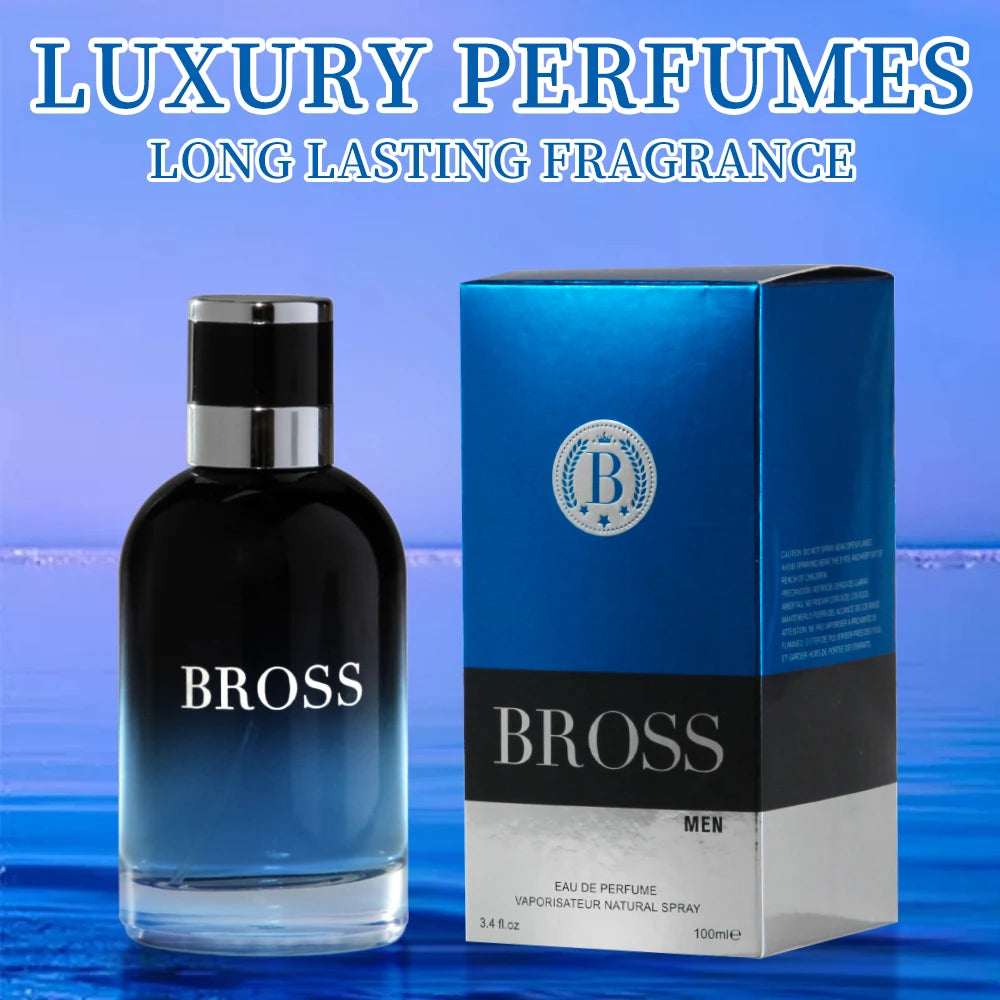 3.4 Oz Men's Eau De Toilette Spray, Long-Lasting Perfume, Calabria, Lemon, Pepper And Vetiver, Very Suitable For Dating