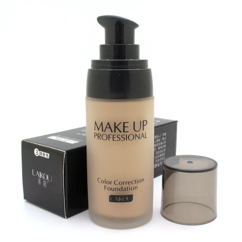 LAIKOU Makeup Base Face Liquid Foundation BB Cream Concealer Moisturizer Oil-control Whitening Waterproof Maquiagem Makeup 40g