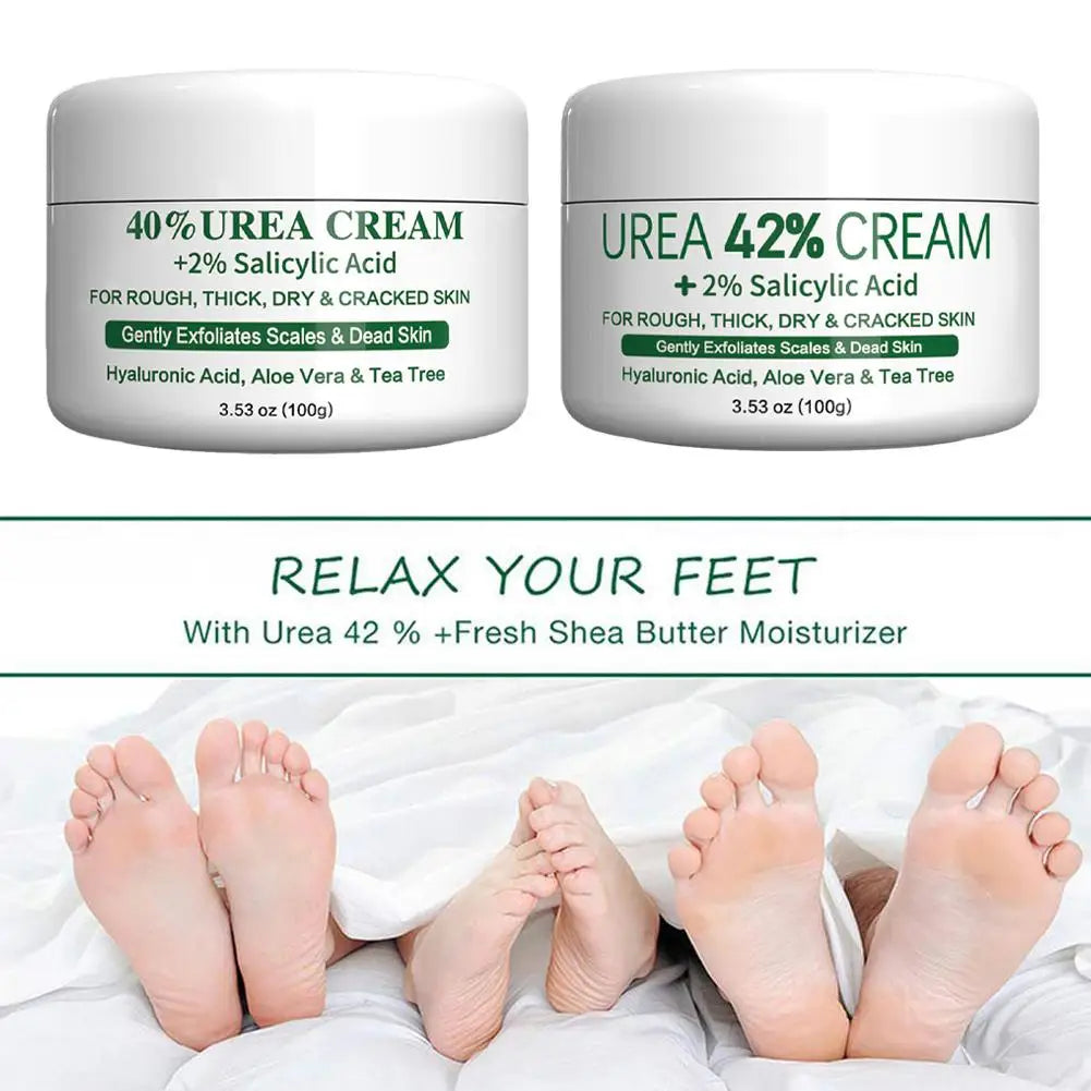 Urea Hand and Foot Cream Softens And Moisturizes Skin Relieves Dryness Repairs Cracks Exfoliates Dead Body Skin Moisturizing