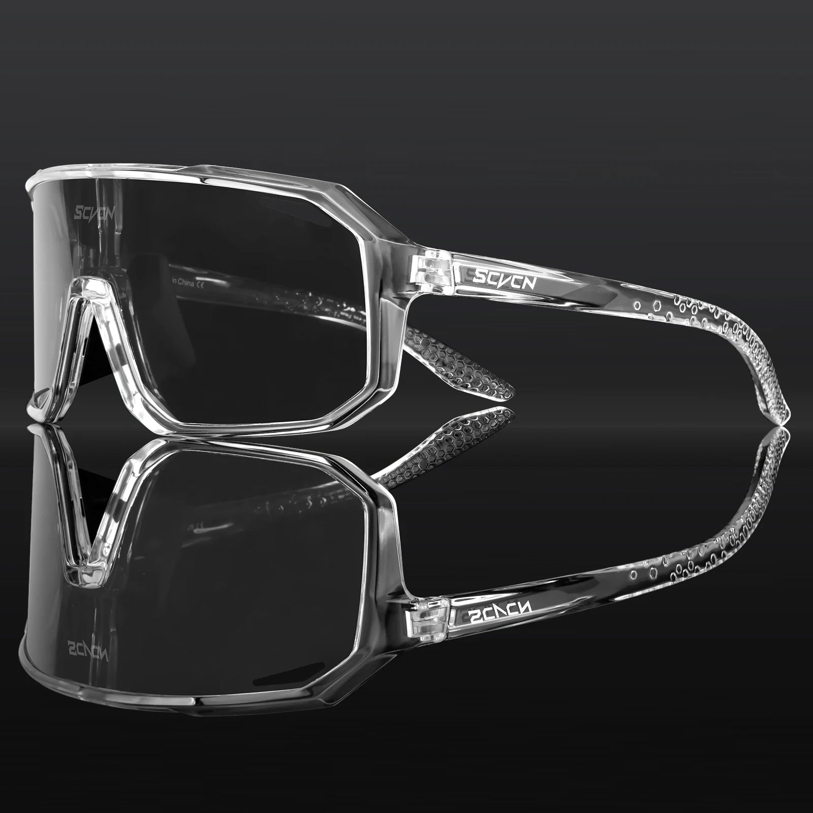 SCVCN Men bicycle Cycling Sunglasses Woman MTB road bike Driving Goggles Outdoor Sports running Glasses UV400 Hiking Eyewear