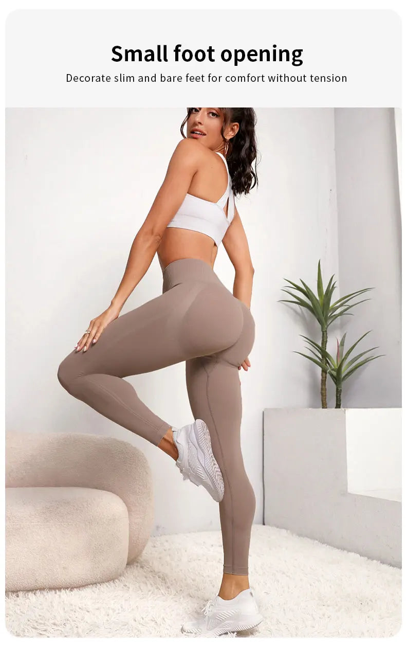 Women High Waist Butt Lifting Leggings Tummy Control Workout Pants Soft Stretchy Comfortable Yoga Running Sports