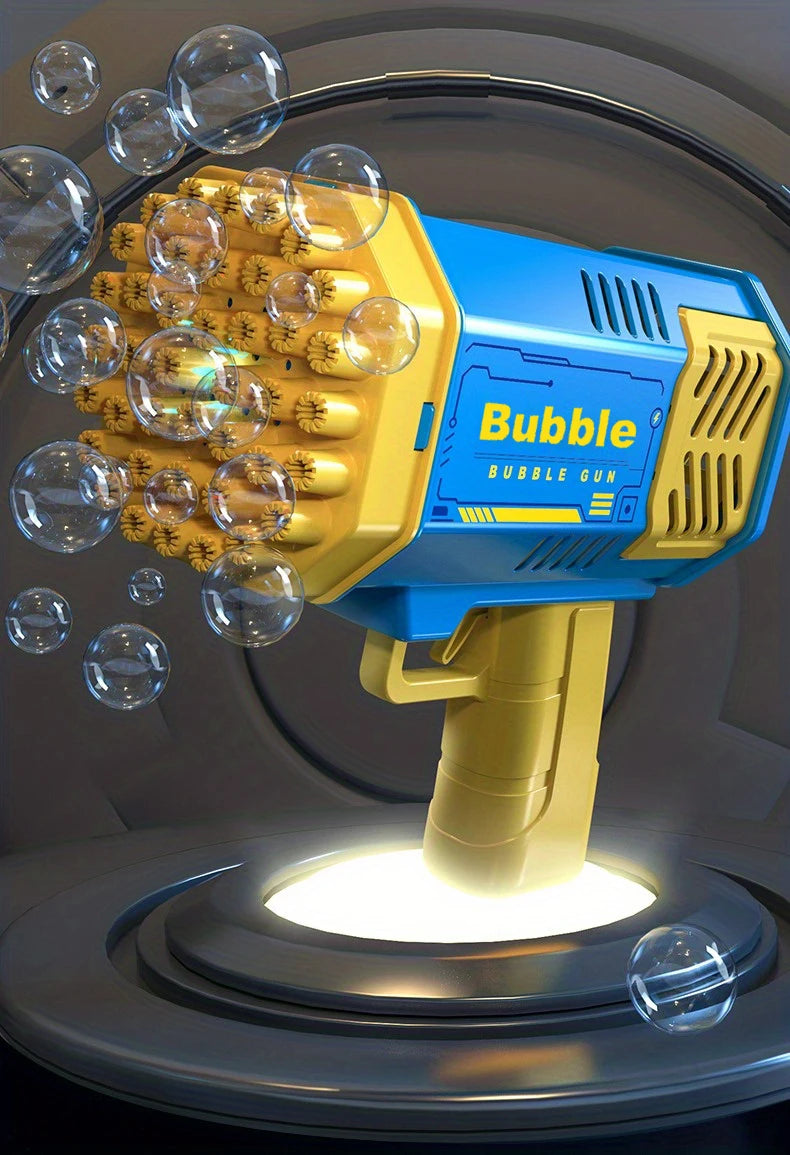 40 Hole Bubble Machine Fully Automatic Bubble Blowing Light Outdoor Bubble Machine without Battery without Bubble Water