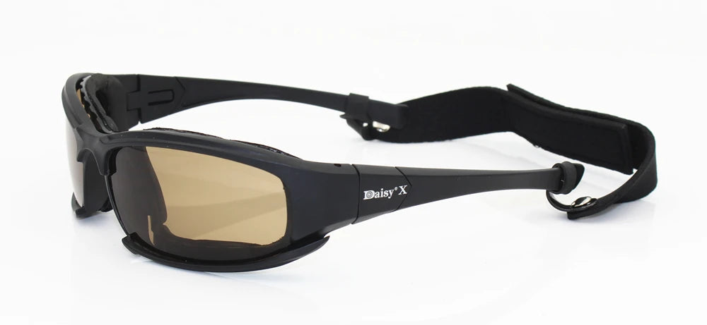 Daisy X7 Moto Glasses Men Military Polarized Sunglasses Bullet-proof Airsoft Shooting Gafas Lens Motorcycle Cycling Goggles