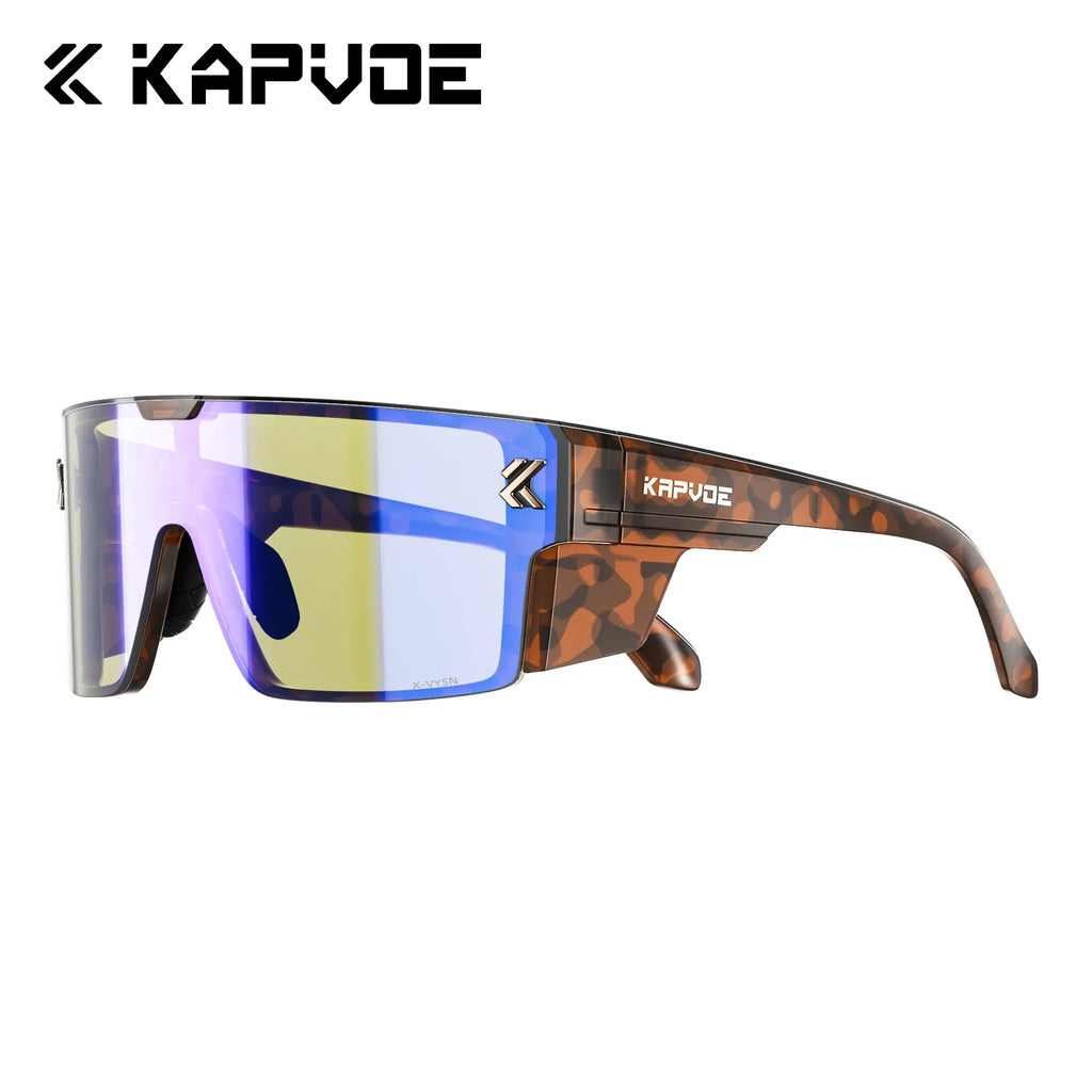 Kapvoe 2026 Hiking Eyewear Cycling Glasses Polarized MTB Bike Sunglasses UV400 Lenses Men Women Sunglasses Protective Glasses