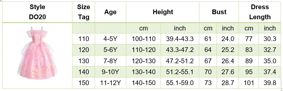 Little Girls Children Sleeveless Pink Dresses Children Summer Clothing Kids Princess Carnival Christmas Luxury Cosplay Dresses
