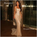 Elegant Mermaid Prom Dresses Shiny Sequins Square Collar Evening Dresses High Quality Sexy Party Gowns for Women Customized 2026