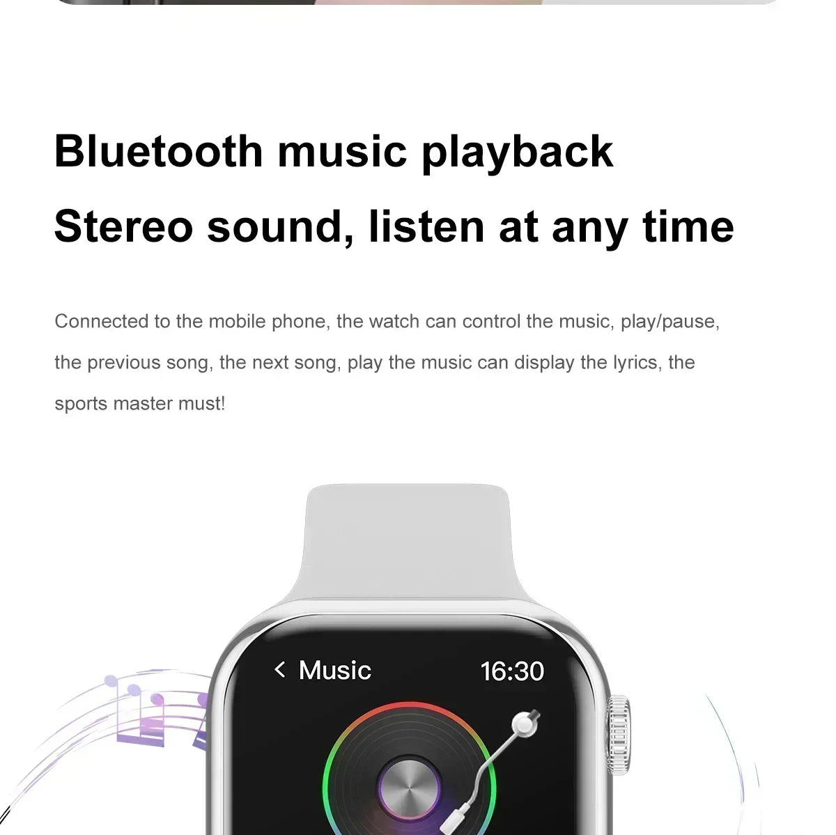 New GPS Smart Watch Series 10 For Apple Watch 10 Memory Music Video Bluetooth Call Waterproof NFC Smartwatch For Android IOS