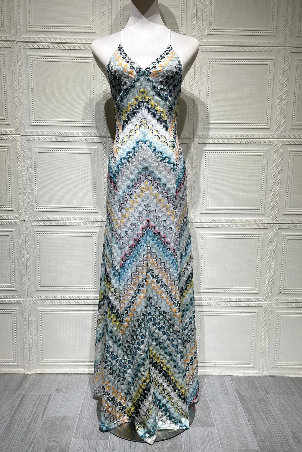2026 New Style Dress Patchwork Long Gown Sexy Strap Dress Handmade Crochet Chic Woman 2025 Summer Dress Robe Vestido Women
