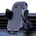 TOPK Car Phone Holder Air Vent Mount for Big Phones & Thick Cases | Hands-Free Clamp Cradle for iPhone, Samsung, All Smartphones