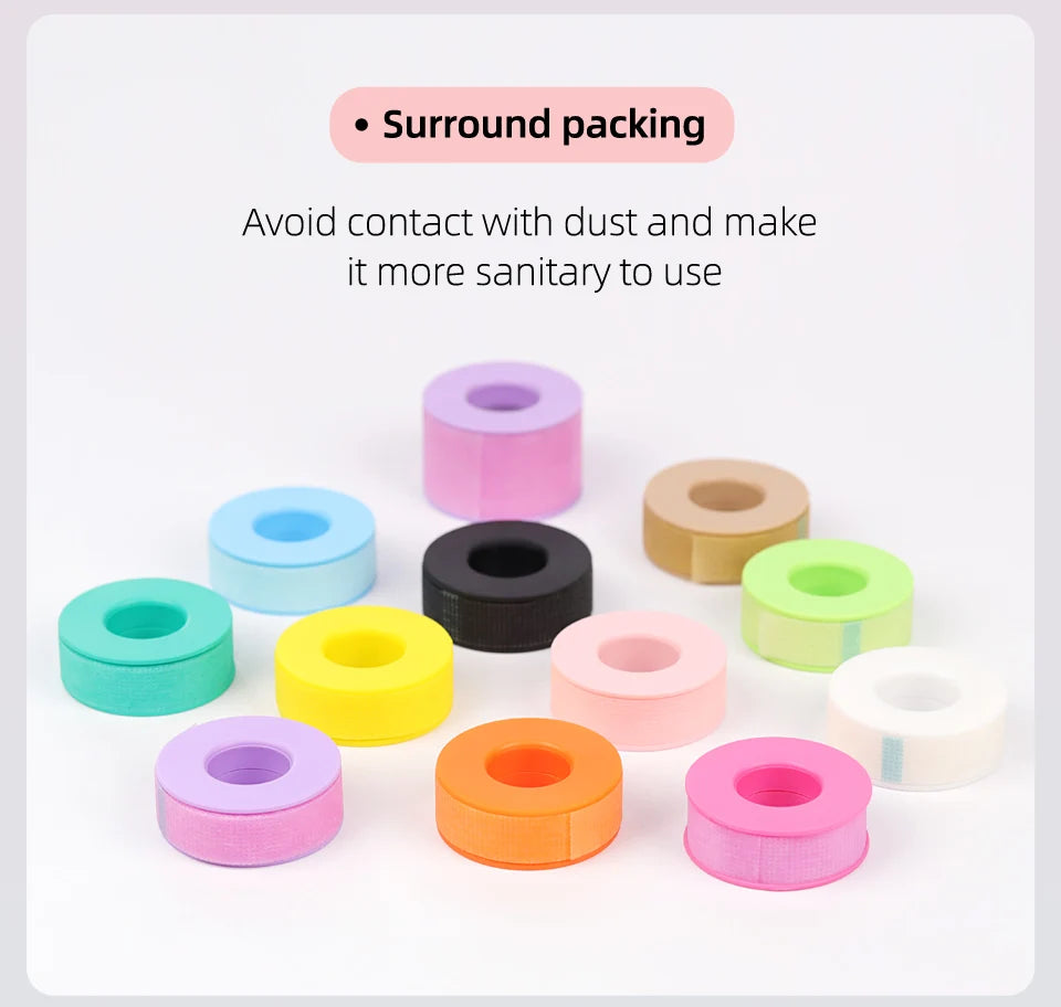 Lashprofessor Fake Eyelash Extension Silicone Gel Tape Lashes Accessories and Tools Cosmetic Supplies Makeup Tool Non-woven Tape