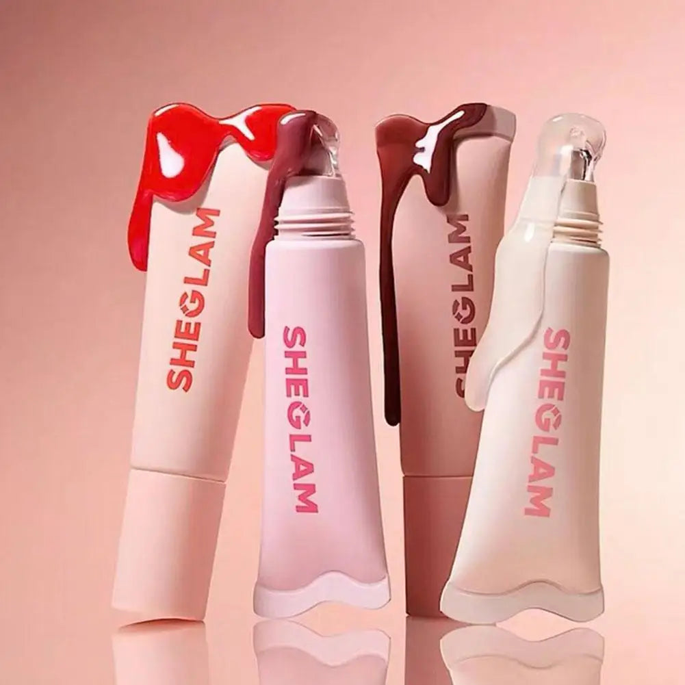 SHEGLAM Moisturizing Tinted Lip Gloss Gentle Skin Friendly Deeply Hydrates & Plumps Lips All Day Radiant Color Sensitive Lips