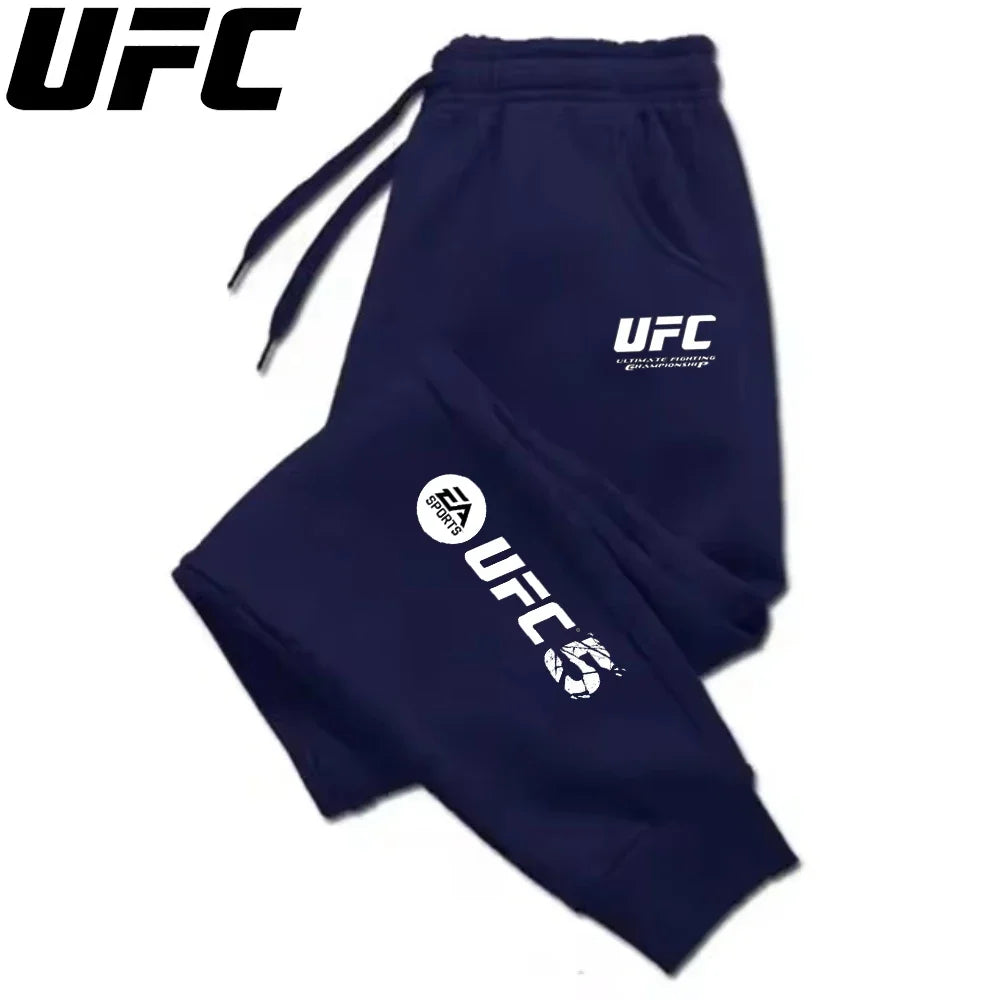 Mens Casual Pants Autumn Winter Sweatpants Gym Trousers Fashion Solid Color Workout Long Pants Men Running Jogger Sports