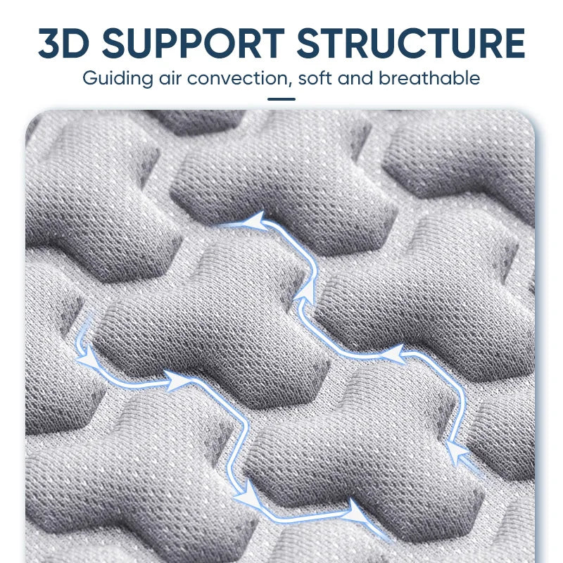 Summer Car Seat Covers Breathable Universal 3D Soft Car Seat Cushion Convex Design Car Seat Protector Sweatproof Auto Chair Mat