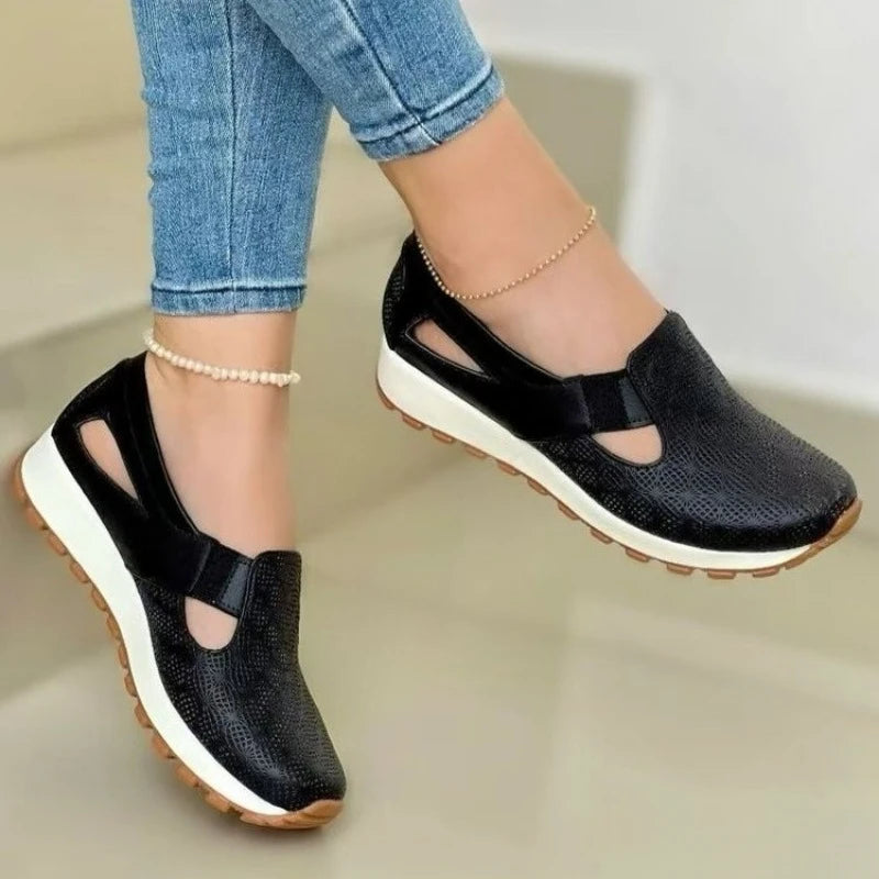 Mesh Women's Loafers Spring Summer Casual Sneakers Comfortable Slip-on Women's Vulcanized Shoes Flat Sneakers Zapatos De Mujer