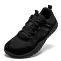 HOBIBEAR Wide Toe Walking Shoes Men Women Non Slip Outdoor Sneakers Lace Up Mesh Breathable Running Shoes