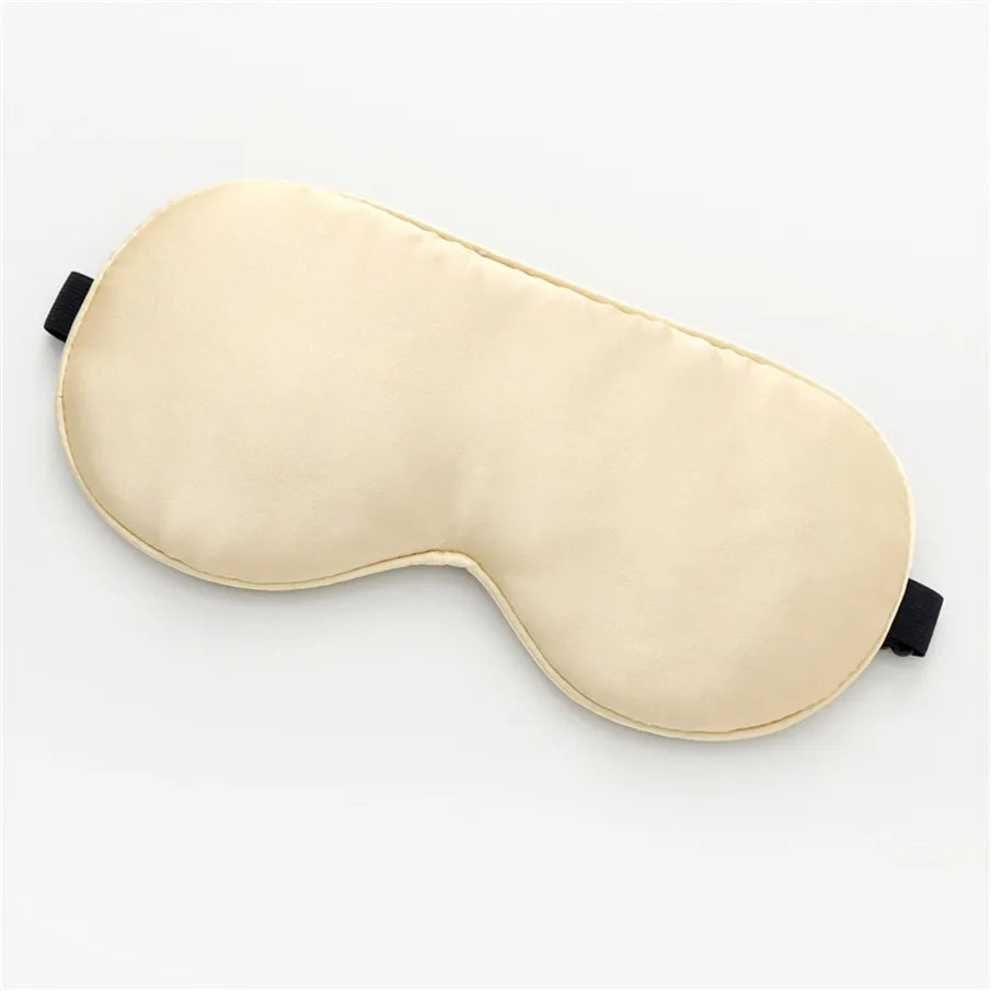 Silk Sleep Mask 100% Real Natural Pure Silk Eye Masks with Adjustable Strap for Sleeping Blocks Light Reduces Puffy Eyes Gifts