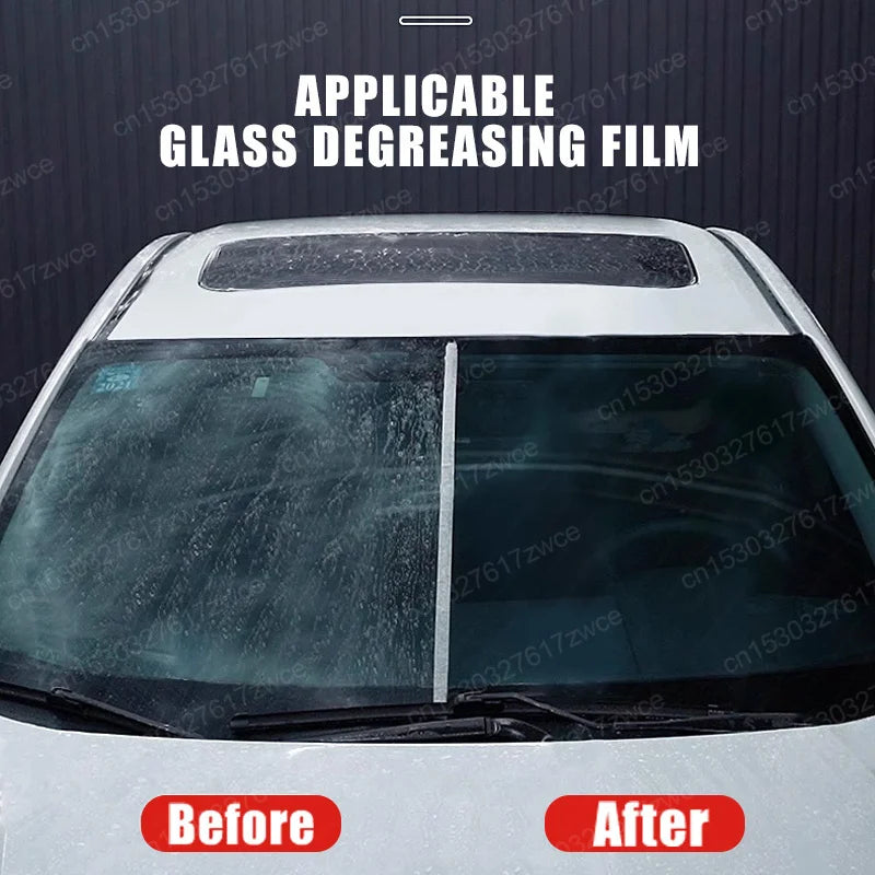 Car Glass Polish Coating Kit for Windshield Oil Film Removal Paste Car Glass Water Repellent Anti Rain Hydrophobic Cleaning Kits