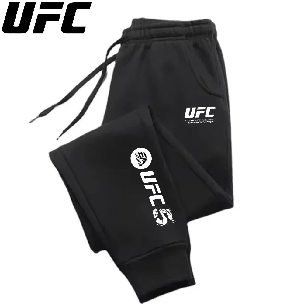 Mens Casual Pants Autumn Winter Sweatpants Gym Trousers Fashion Solid Color Workout Long Pants Men Running Jogger Sports