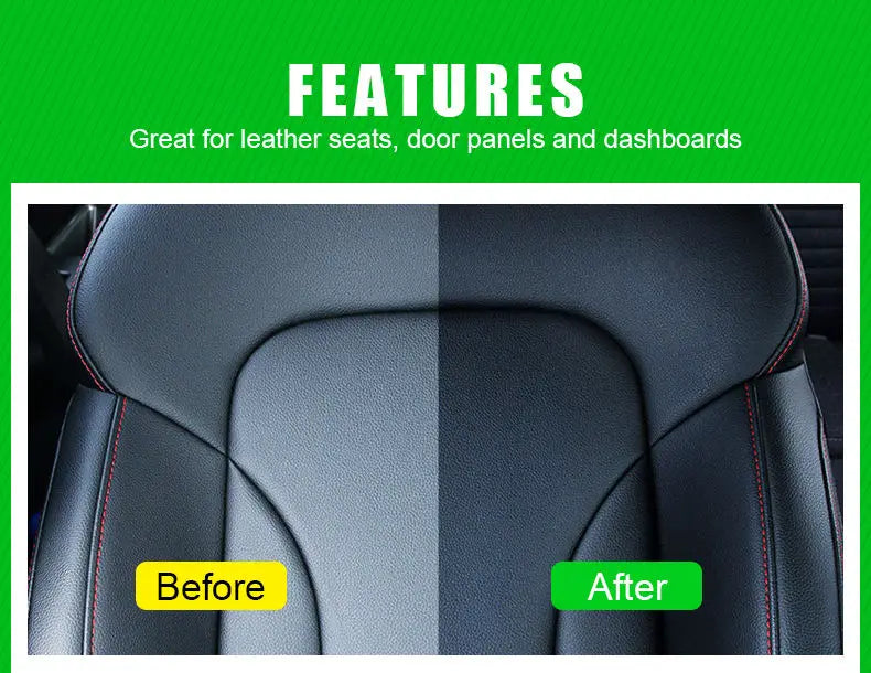 Fantastic Xml Leather Treatment Cleaner Spray Cars Plastic Restore Polish Auto Interior Coating Protection 260ml Liquid