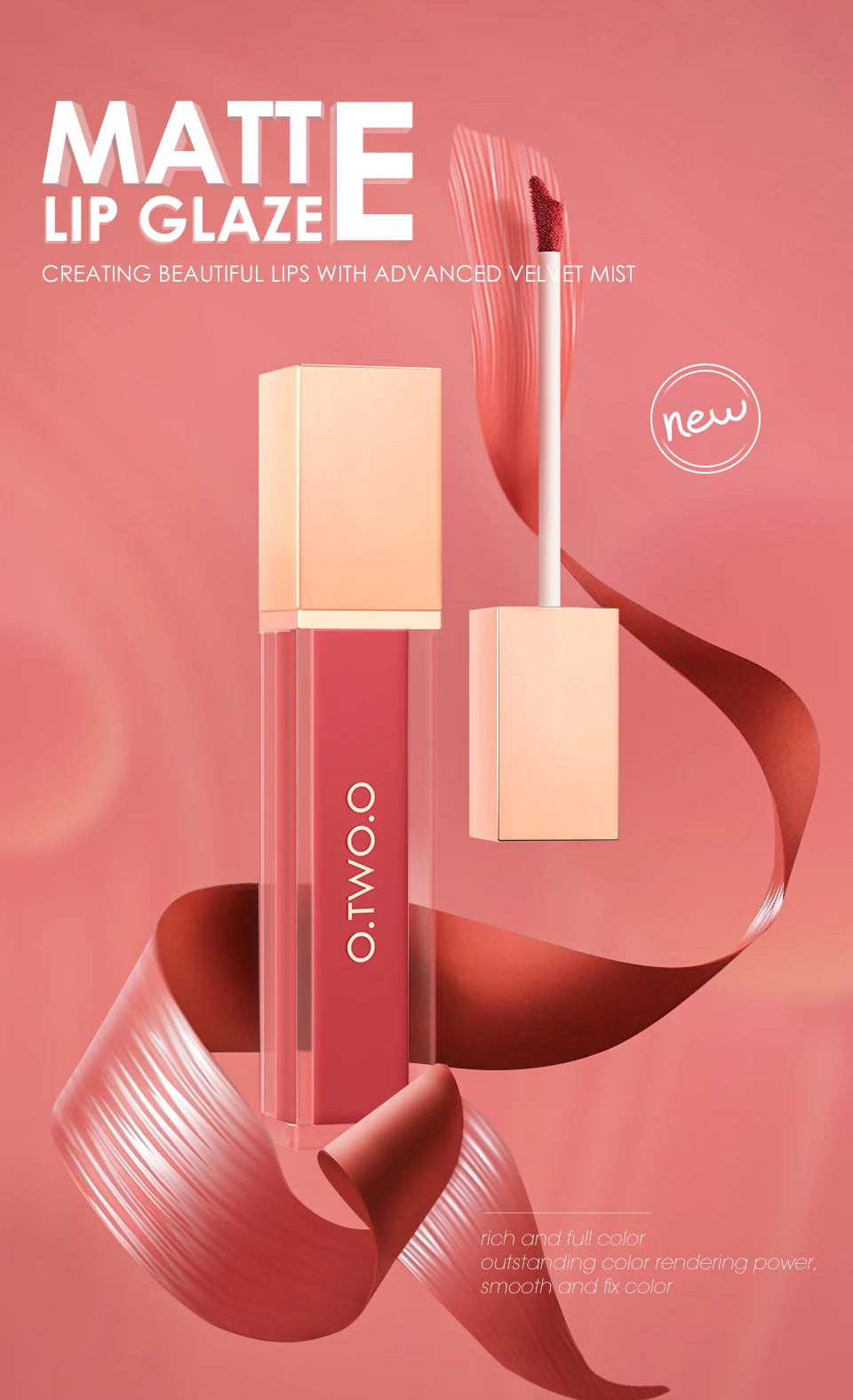 Velvet Matte Lip Gloss Tint 12 Shades Waterproof Long Lasting Nonstick Cup Liquid Lipstick Makeup Cosmetics For Women