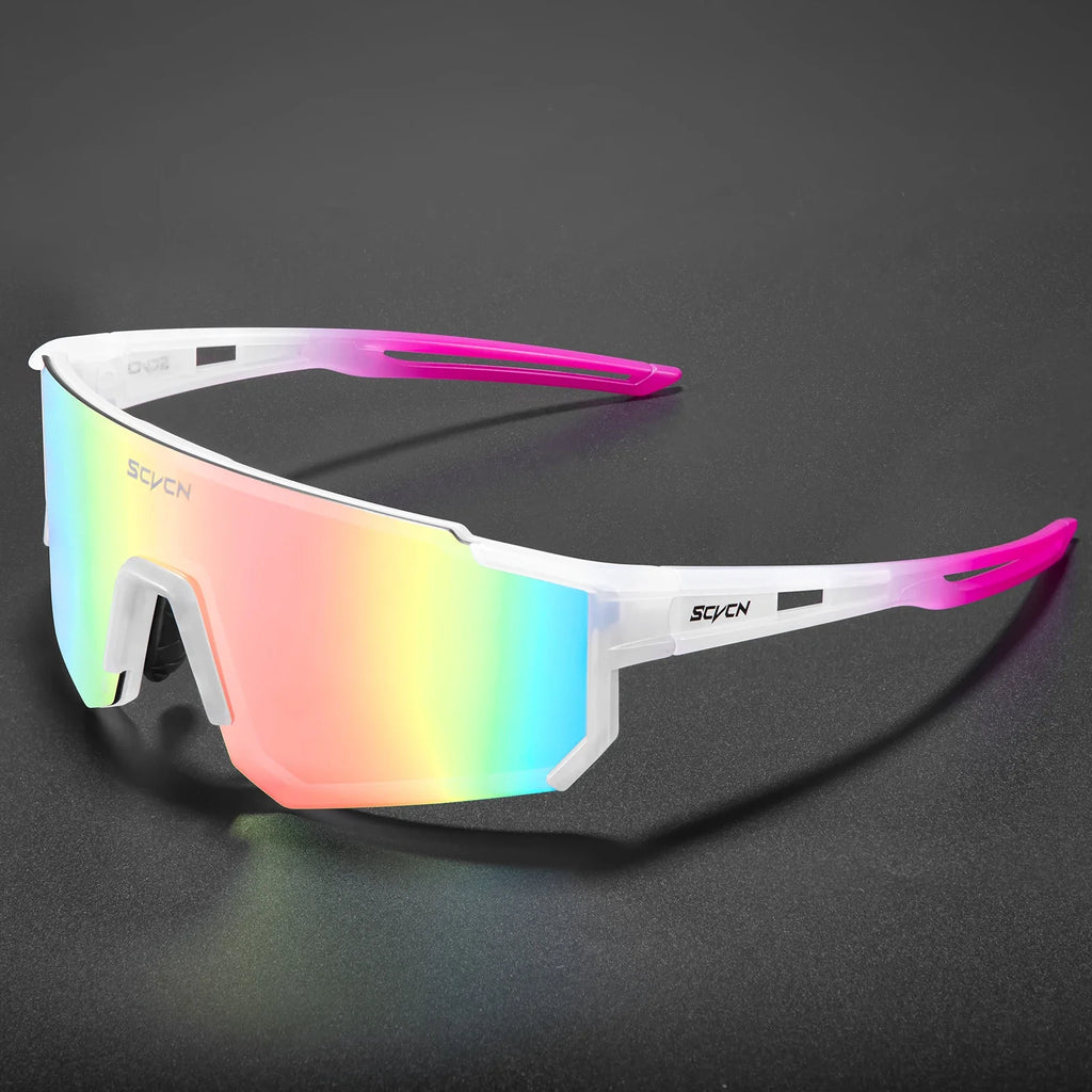 SCVCN New Outdoor Cycling Sunglasses Men Women MTB Driving Bike Glasses Sports Climbing Protective Glasses Bicycle UV400 Goggles