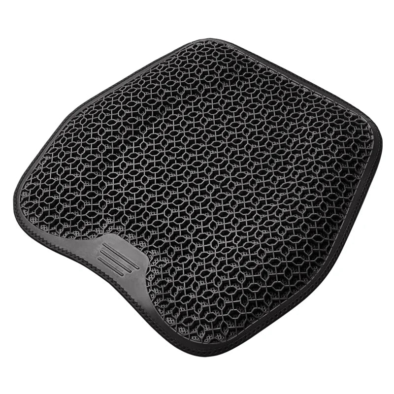 Honeycomb Design Gel Cushion Breathable, Soft and Easy to Clean Provides Comfortable Support Elastic Gel Car Seat Cushion