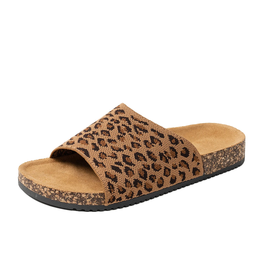 Autumn Open-Toe Sandals for Outdoor Wear, New Spring and Autumn Summer Women's Sandals, Simple Casual Fashion Versatile Leopard Print Zebra Print Casual Outdoor Beach Shoes, Trendy Fashionable Elegant Sandals, Animal Print Su