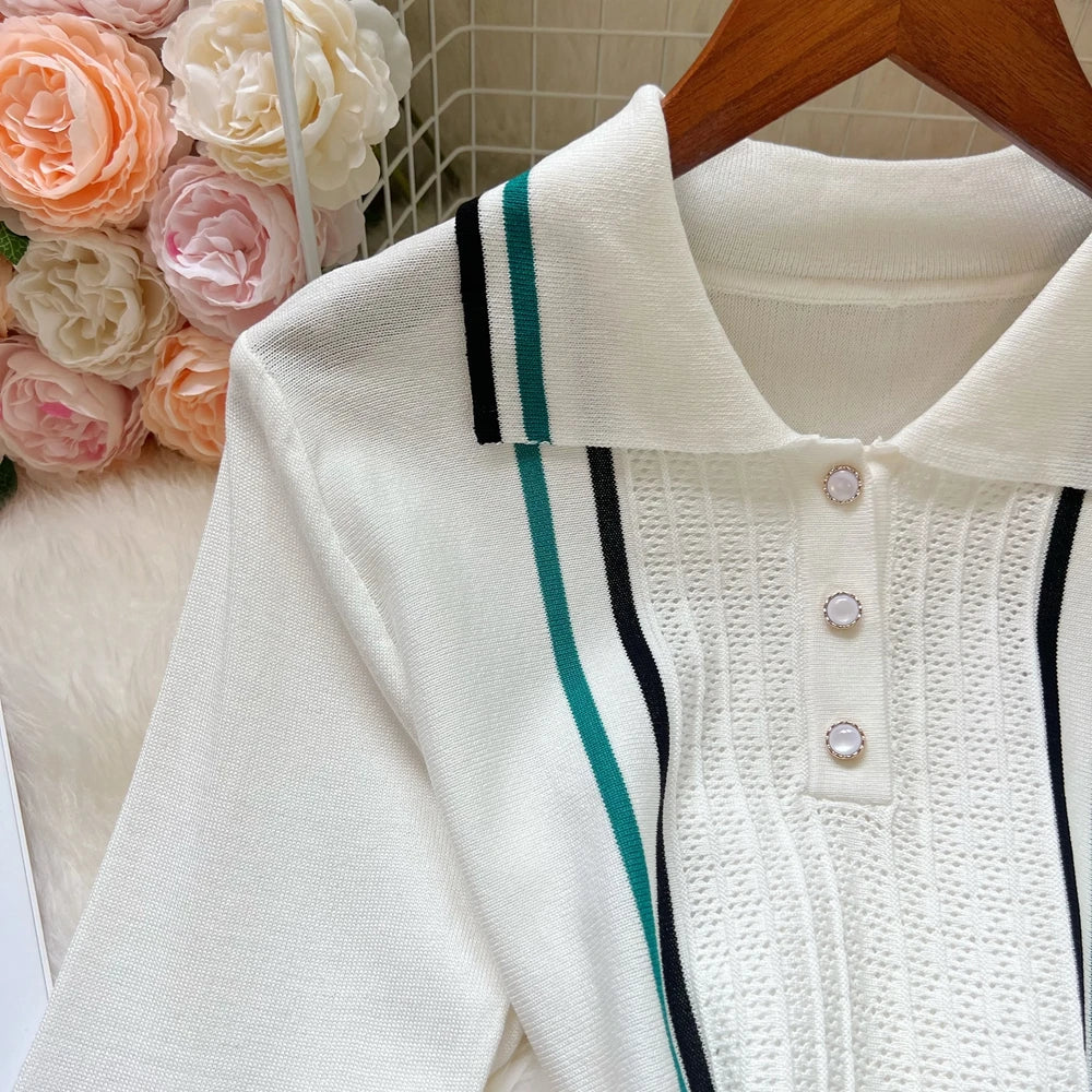 YuooMuoo Brand Fashion Women Knitted Mini Dress Ins Hot Sexy Package Hips Ruffled Party Dress Streetwear Lady Outfits Vestidos