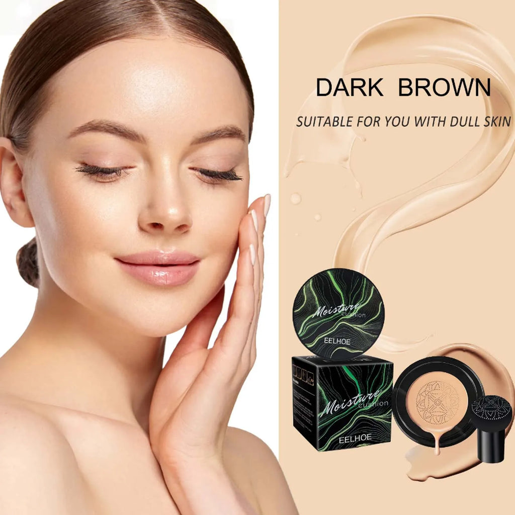 Mushroom Head Air Cushion BB Cream Magic Foundation Face Concealer Moisturizing Waterproof Brightening Makeup Base Cosmetics