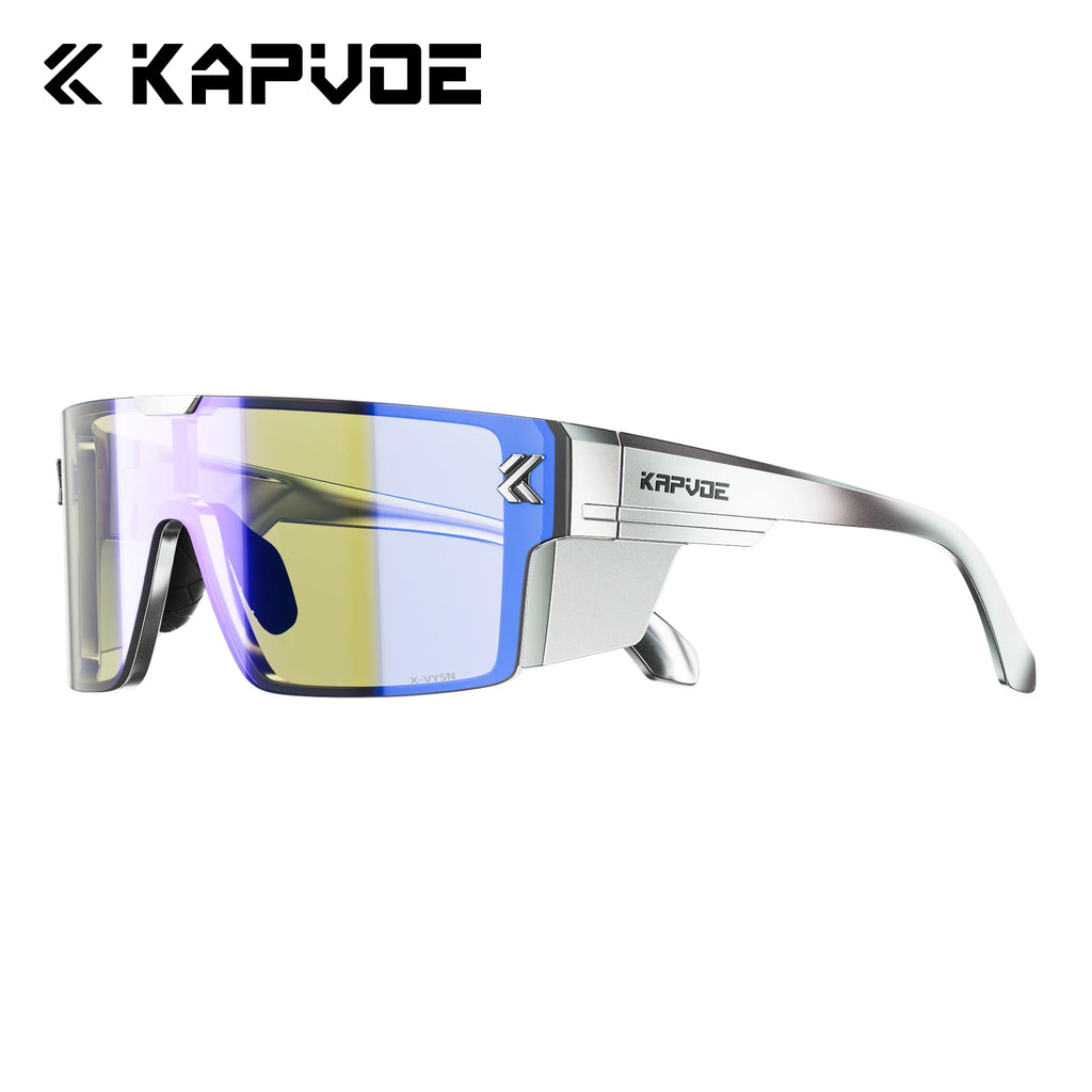 Kapvoe 2026 Hiking Eyewear Cycling Glasses Polarized MTB Bike Sunglasses UV400 Lenses Men Women Sunglasses Protective Glasses
