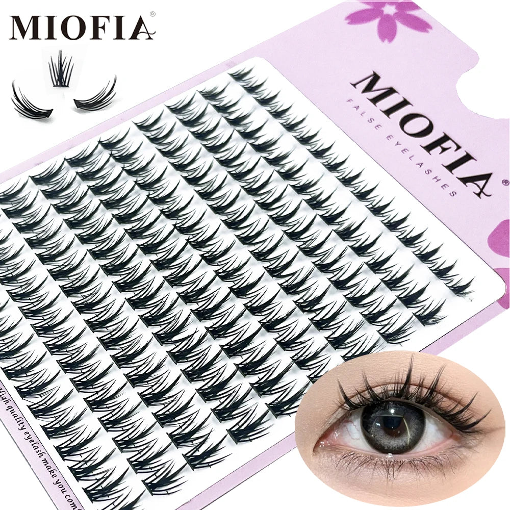 40/30/20D Cluster Eyelash Extension 1Box/60 Bundle Natural Thick Mink Lashes Russian Individual Eyelash bunches Wholesale Cilia