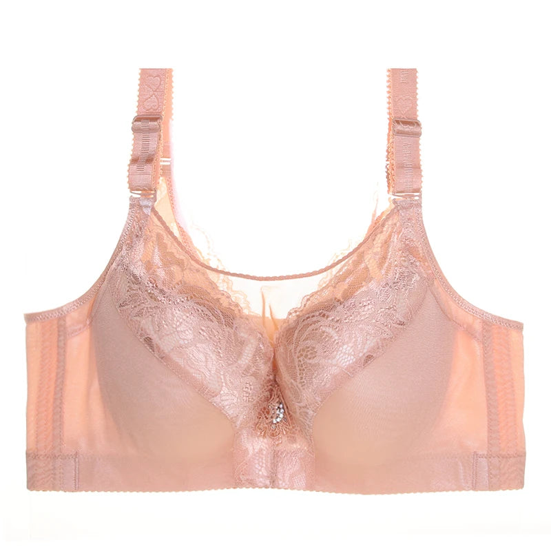 Big Size Push Up Bra 48G 50G 52G Plus Size Bralette Large Size Brassiere Female Bra Plus Size 40-52 Sexy Seamless Bras For Women