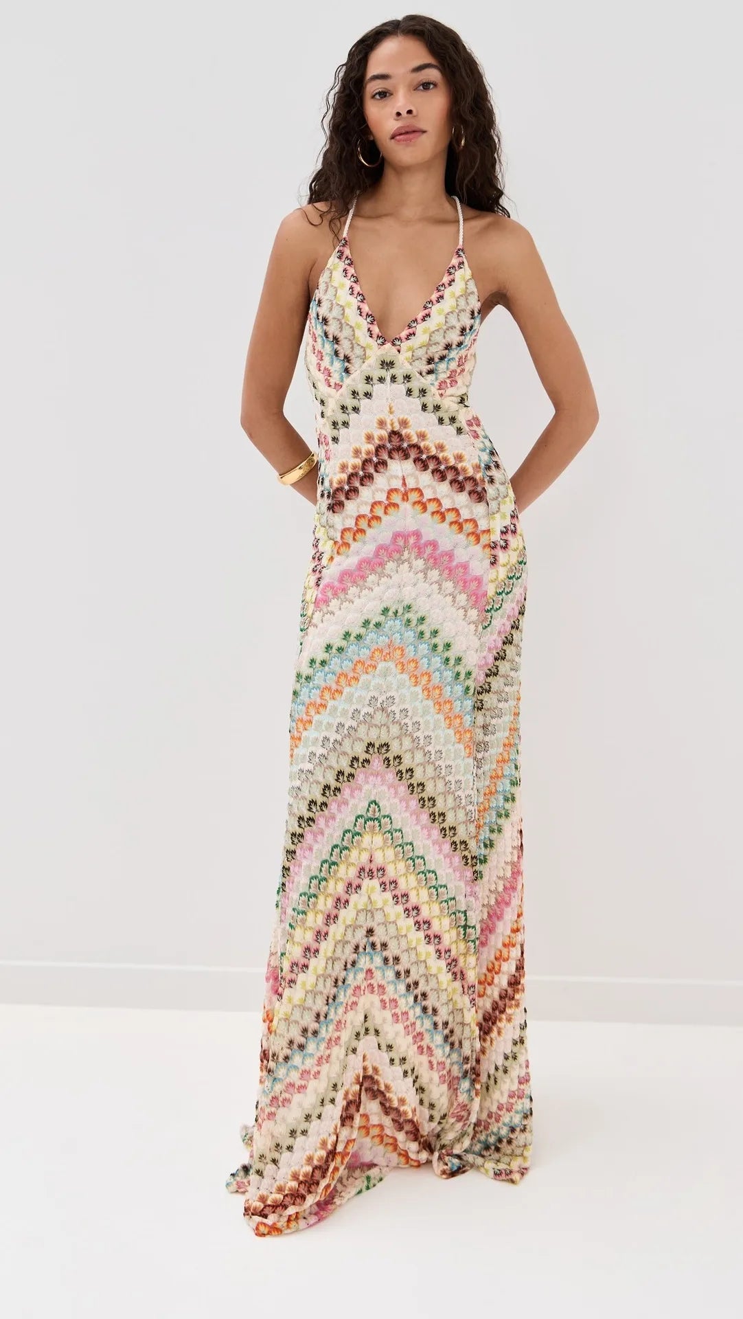 2026 New Style Dress Patchwork Long Gown Sexy Strap Dress Handmade Crochet Chic Woman 2025 Summer Dress Robe Vestido Women