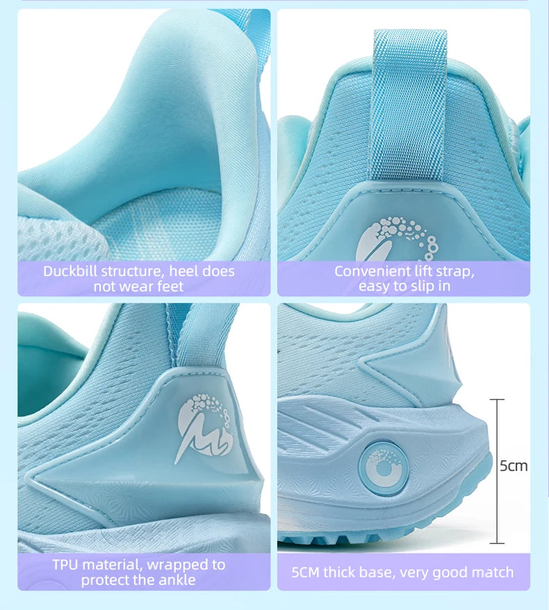ONEMIX Casual Running Shoes Breathable Summer Jogging Shoes Men Lightweight Women Gym Shoes Outdoor Male Cushion Sports Shoes