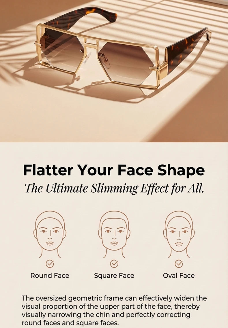 Steampunk Rectangle Sunglasses Women Men 2026 Luxury Hollow Metal Frame Sun Glasses Vintage Punk Hexagon Eyewear UV400 Shades
