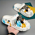 Headphone Dog Cartoon Clogs Women Men Non-slip Platform Slippers Fashion Graffiti Print Summer Outdoor Sandals