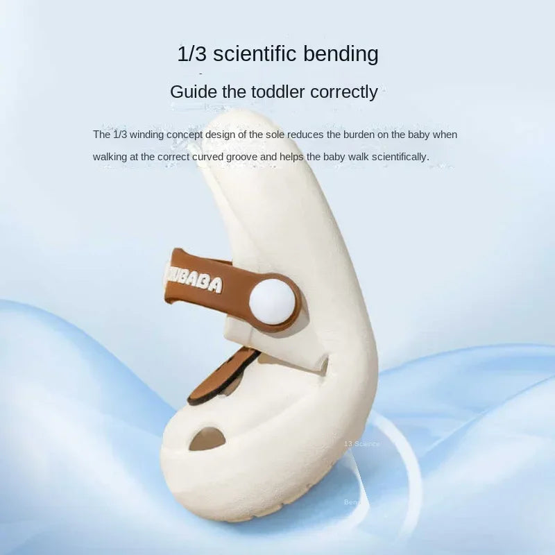 Cartoon Home Slippers Kids Fashion Cute Soft Soled Non-slip Sandals Summer New Design Shoes Baby Unisex PVC Round Head Slippers